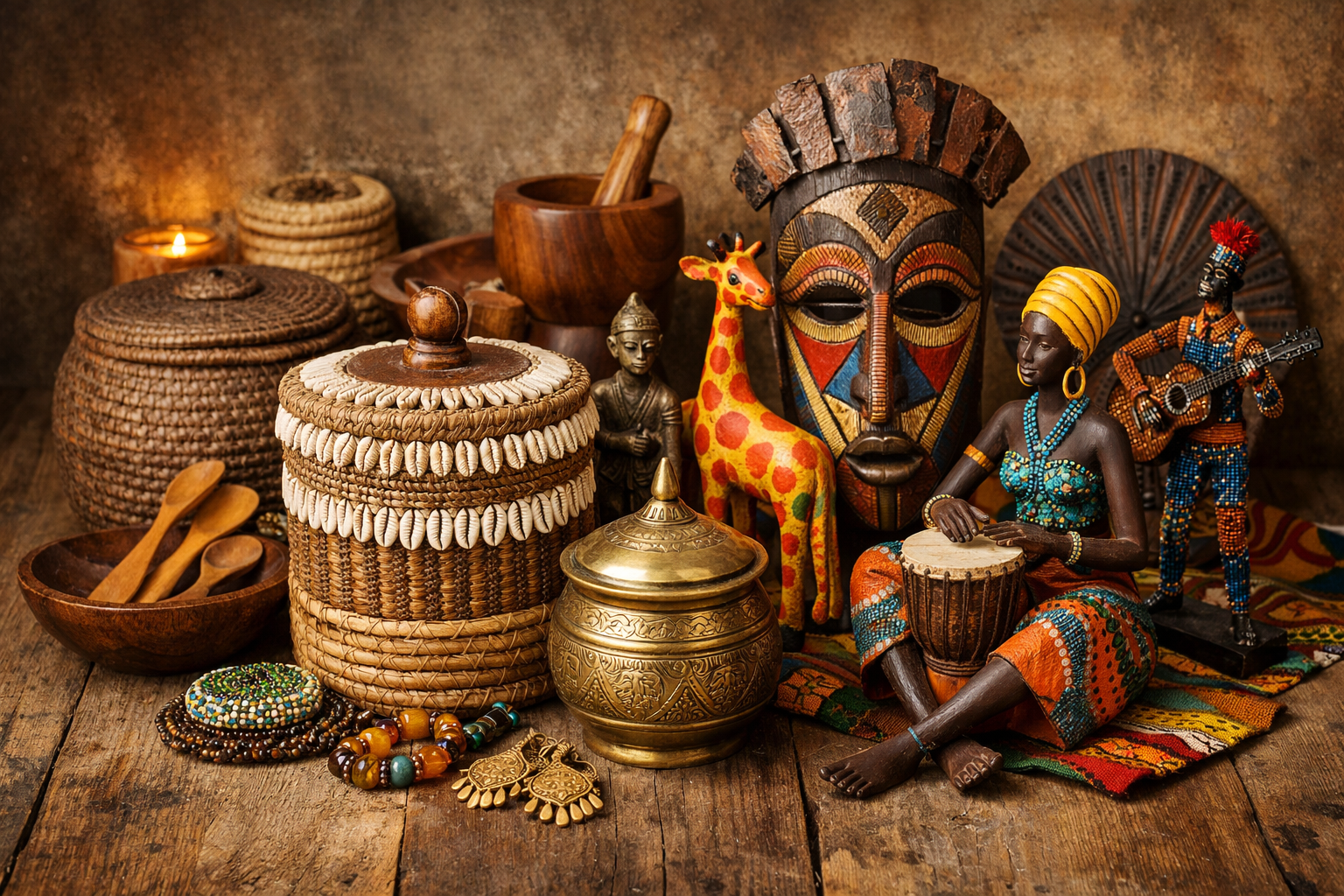 Handgefertigte Accessoires aus Westafrika